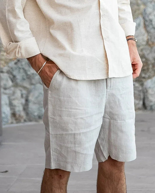 Casablanca - Premium Linen Shorts - Bellovar