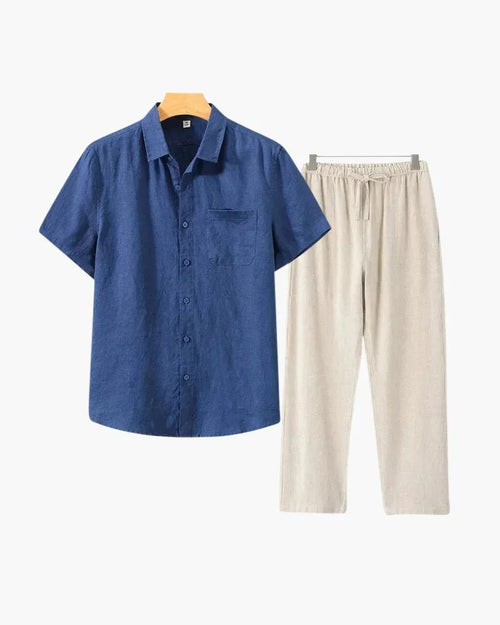 Old Money Linen Combo (Shortsleeve) - Bellovar