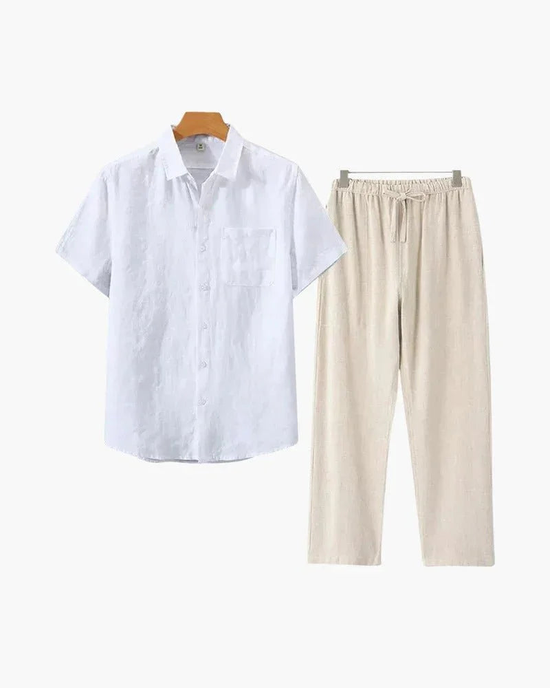 Old Money Linen Combo (Shortsleeve) - Bellovar