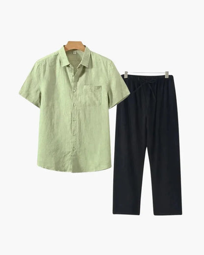 Old Money Linen Combo (Shortsleeve) - Bellovar