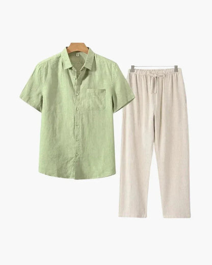 Old Money Linen Combo (Shortsleeve) - Bellovar