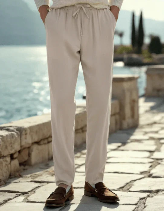 Casual Linen Pants - Bellovar