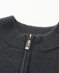 100% Cashmere Ribbed Half Zip - Bellovar