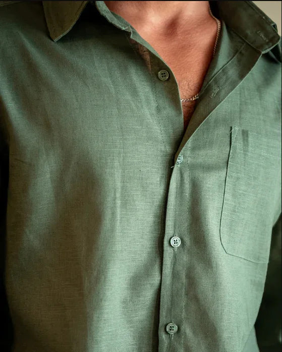 Lightweight Linen Long Sleeve - Bellovar