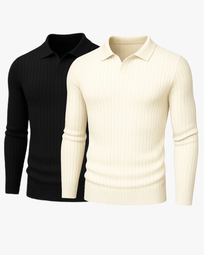 Old Money Ribbed Sweater - Bellovar