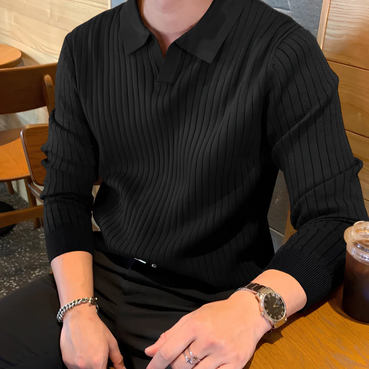 [Buy 1 Get 2] Old Money Ribbed Sweater - Bellovar